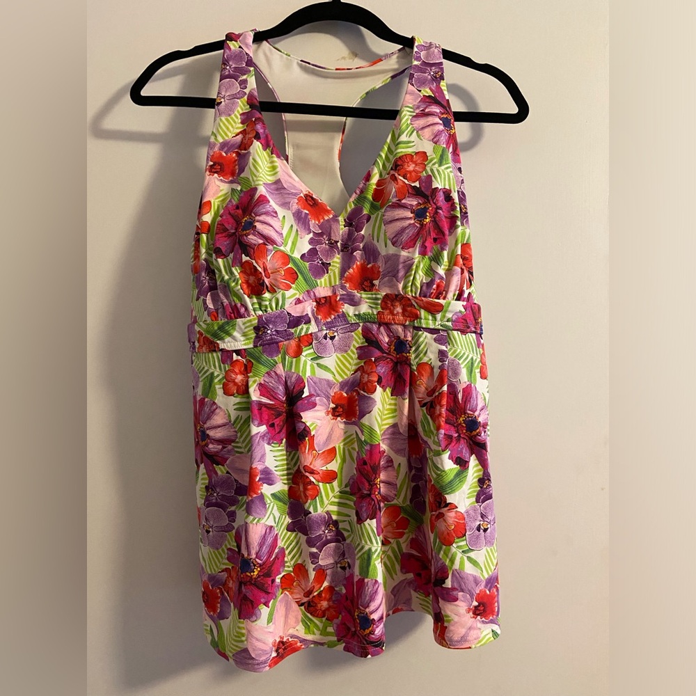 Lands End tankini top